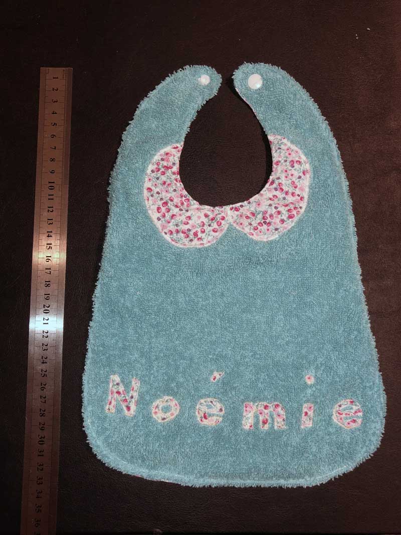Bavoir Sterntaler En Coton Jacquard - Motif Canard Edda Lou - Fermeture Pressions Latérale - 100% Coton Absorbant