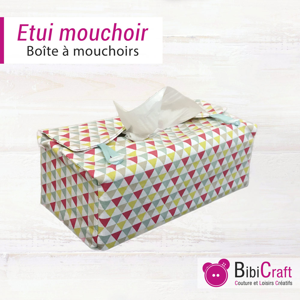 coudre boite mouchoirs